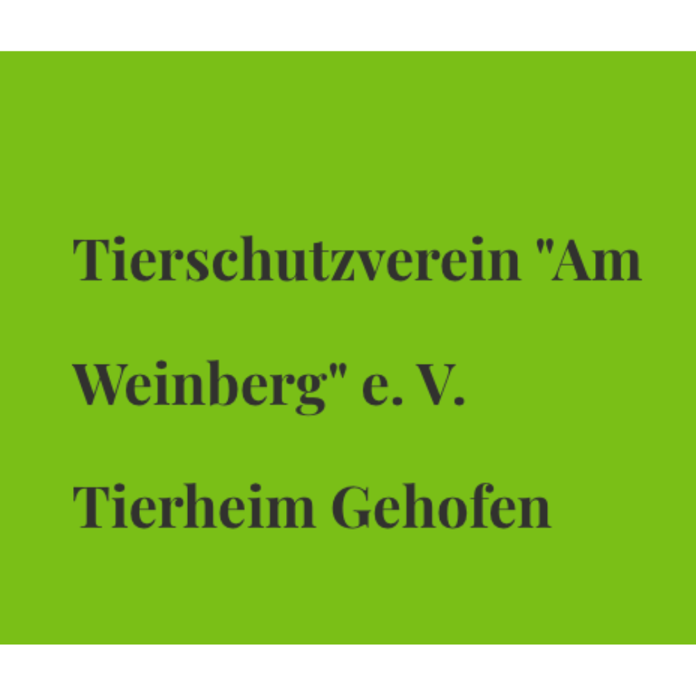 Tierheim Gehofen